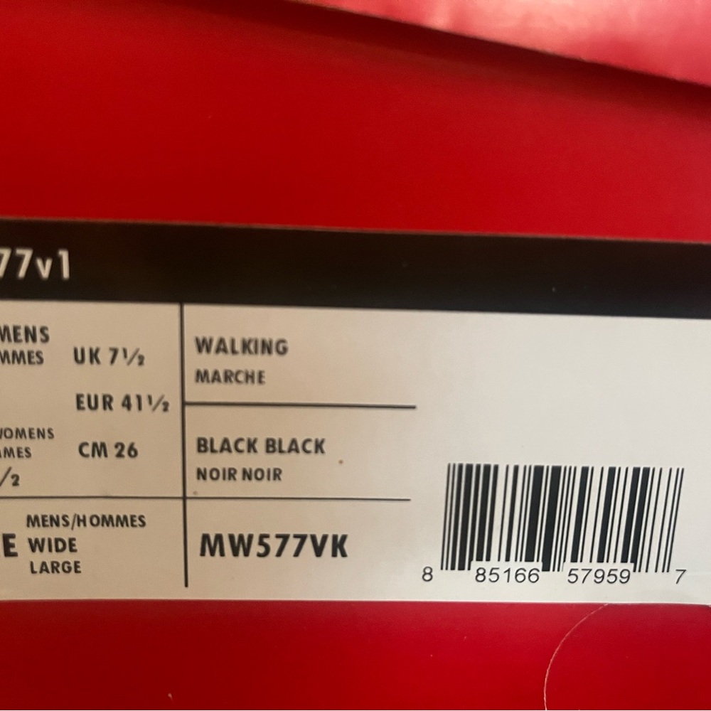 New Balance Men's Black Sneakers with Hook and Loop - Picture 5 of 12